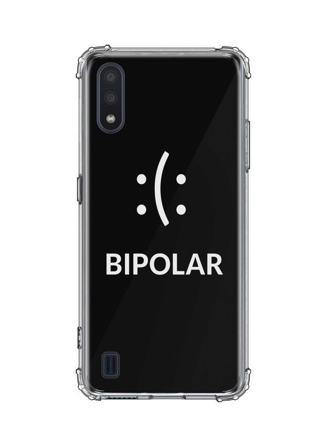 ستايلايزد غطاء حماية واقٍ لهاتف سامسونج جالاكسي M01 أسود/ أبيض