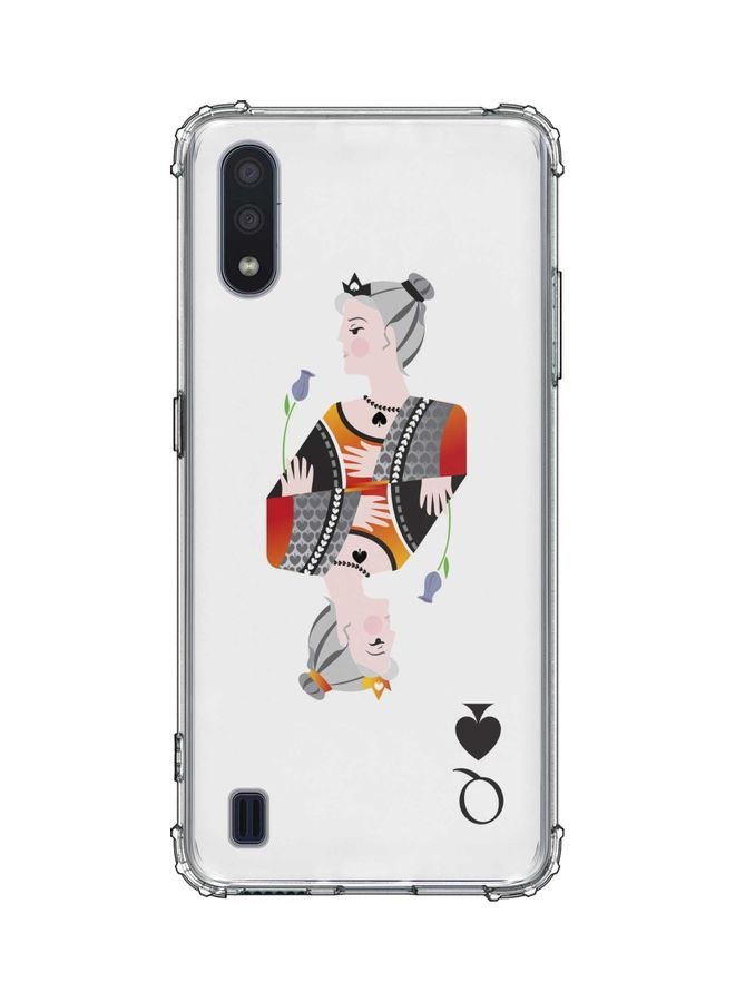 غطاء حماية لهاتف سامسونج جالاكسي M01 متعدد الألوان