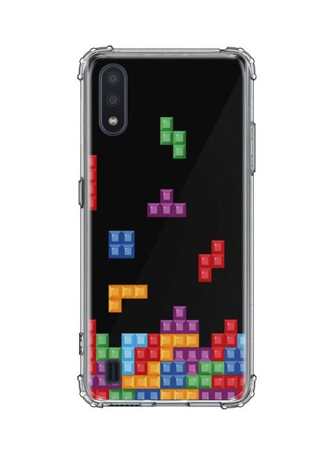 Tetris Protective Case Cover For Samsung Galaxy M01 Multicolour