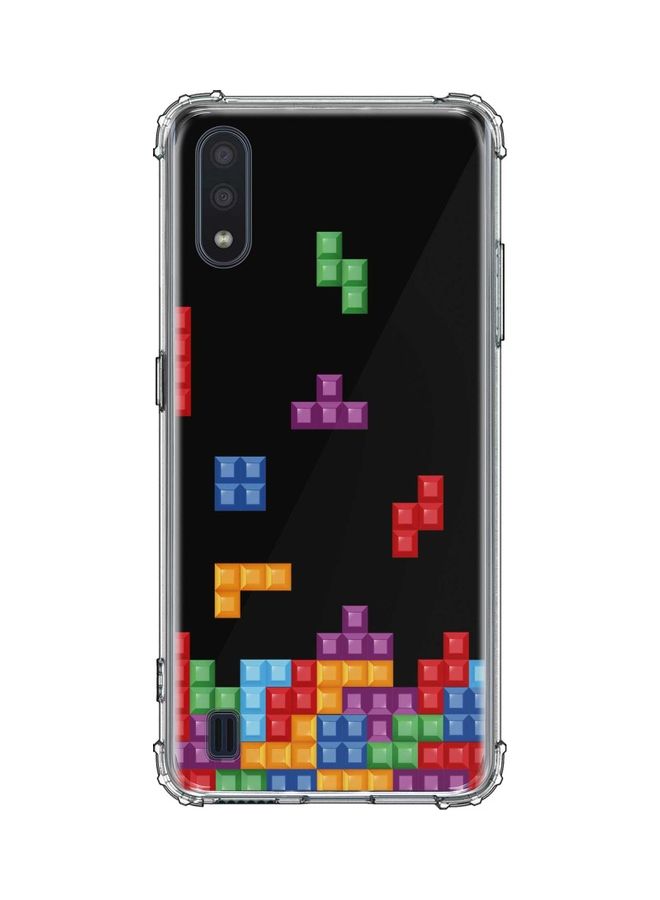 Stylizedd - Tetris Protective Case Cover For Samsung Galaxy M01 Multicolour - Image 1