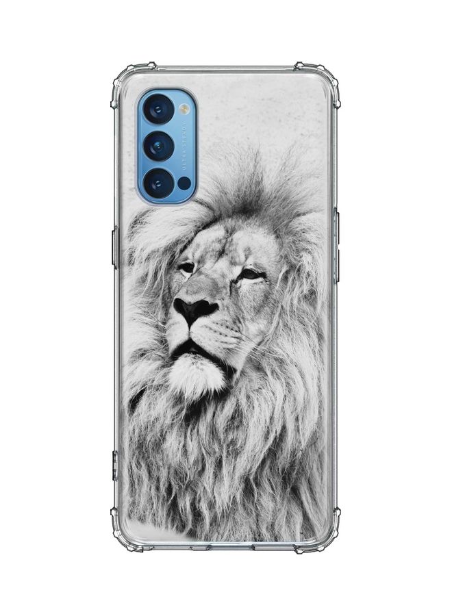 غطاء حماية واقٍ لهاتف أوبو رينو 4 4G رمادي