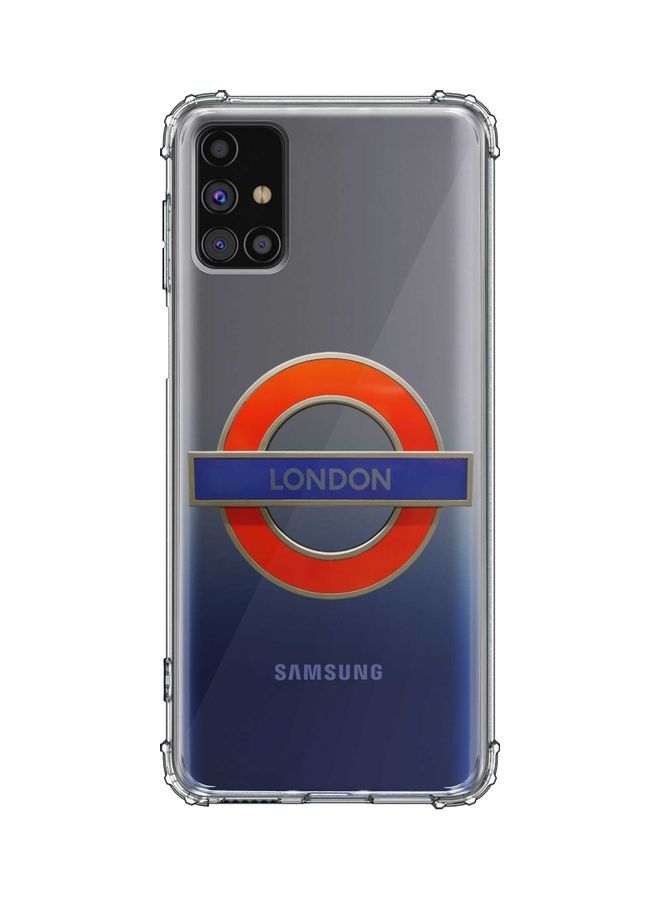 Stylizedd Mind The Gap Protective Case Cover For Samsung Galaxy M51 Multicolour