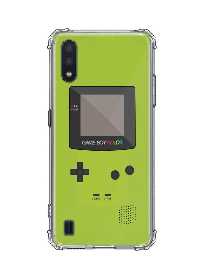 ستايلايزد غطاء حماية لهاتف سامسونج جالاكسي M01 أصفر/رمادي