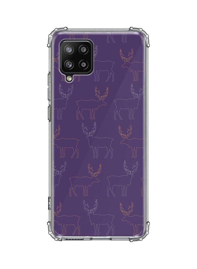 Stylizedd Protective Case Cover For Samsung Galaxy A42 5G Purple
