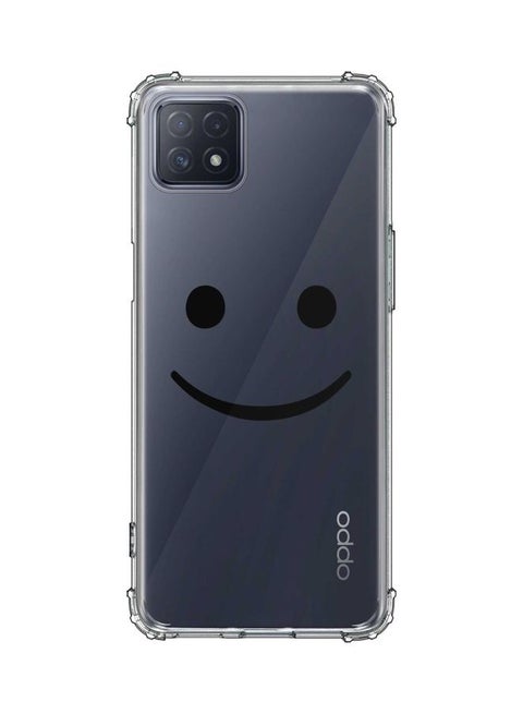 Protective Case Cover For Oppo A73 5G / A72 5G Clear/Black