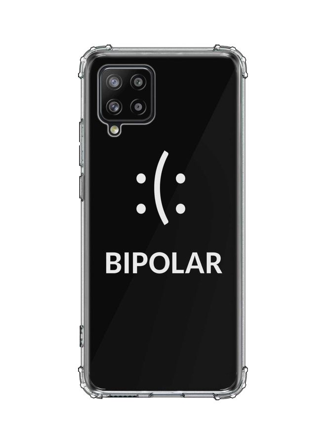 غطاء حماية واق لهاتف سامسونج جالاكسي A42 5G أسود/ أبيض