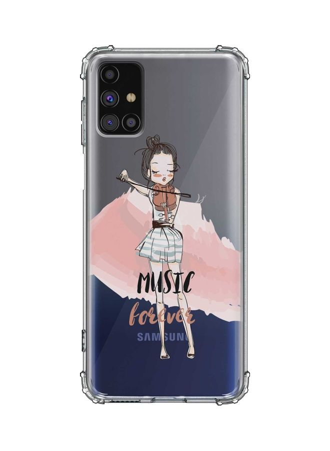 Stylizedd Protective Case Cover for Samsung Galaxy M31s - Music Forever Multicolour