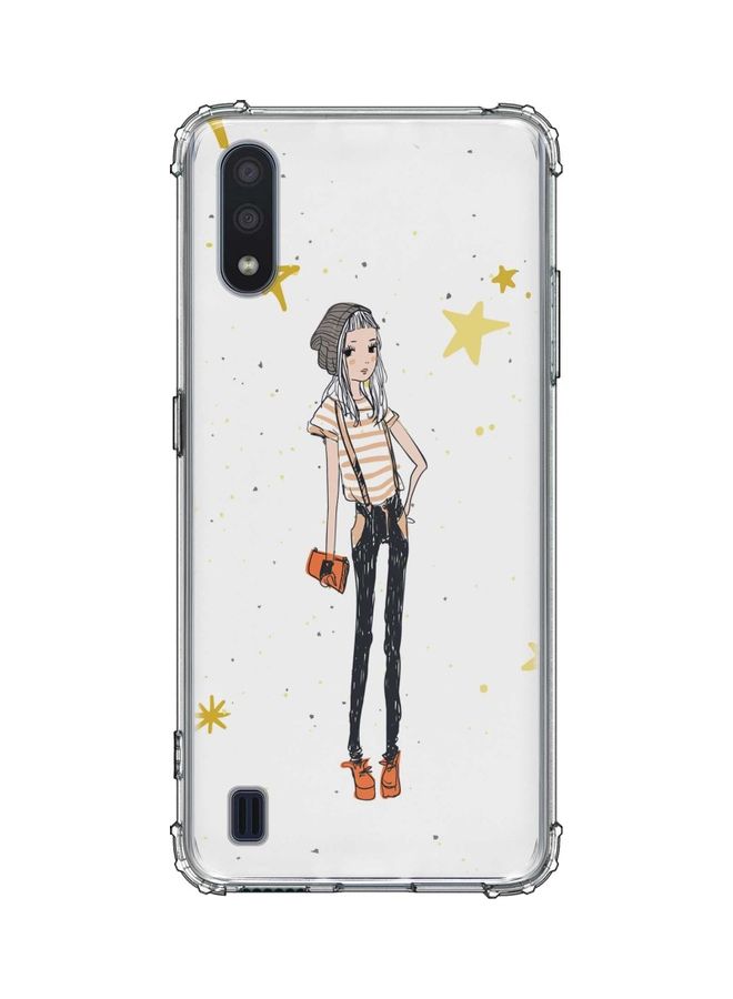 ستايلايزد غطاء حماية لهاتف سامسونج جالاكسي M01 متعدد الألوان