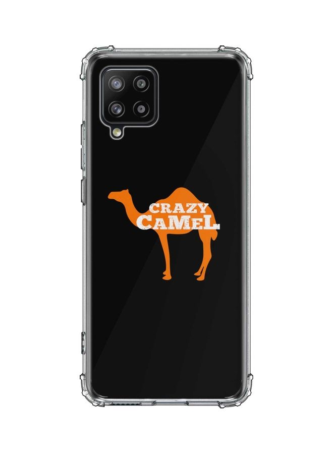 ستايلايزد غطاء حماية من سلسلة كلاسيك كلير لجهاز سامسونج جالاكسي A42 5G طبعة "Crazy Camel"