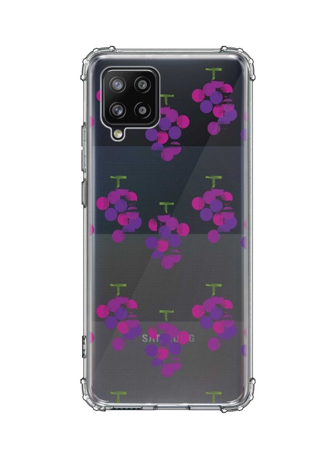 غطاء حماية واقٍ بنمط العنب المتدلي لهاتف سامسونج جالاكسي A42 5G متعدد الألوان