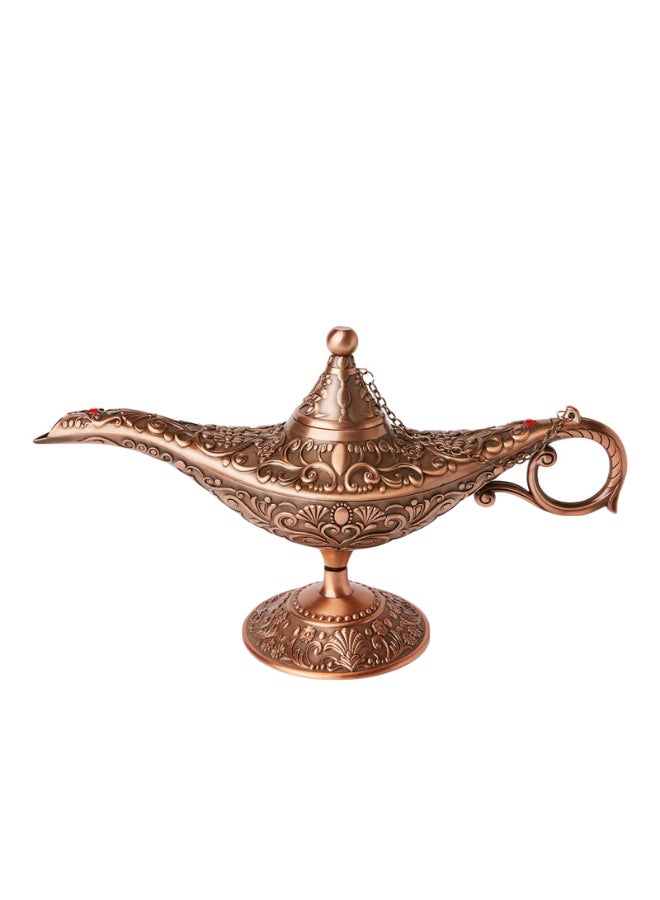 Al Jaber Decorative Antique Style Aladdin Lamp Rose Gold - Image 1