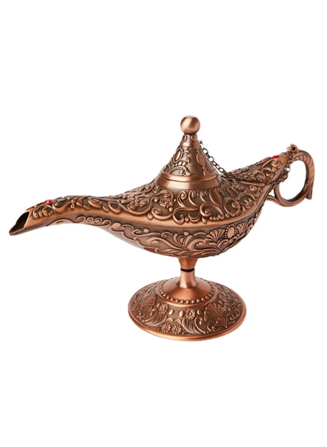 Al Jaber Decorative Antique Style Aladdin Lamp Rose Gold - Image 2