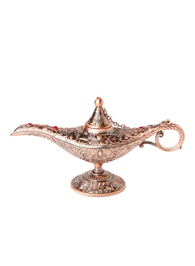 Al Jaber Decorative Antique Style Aladdin Lamp Rose Gold - Image 1
