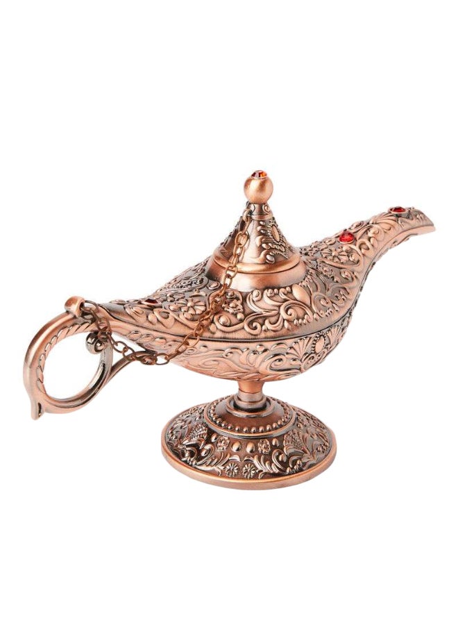 Al Jaber Decorative Antique Style Aladdin Lamp Rose Gold - Image 3