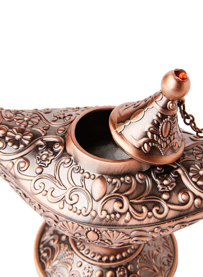Al Jaber Decorative Antique Style Aladdin Lamp Rose Gold - Image 4