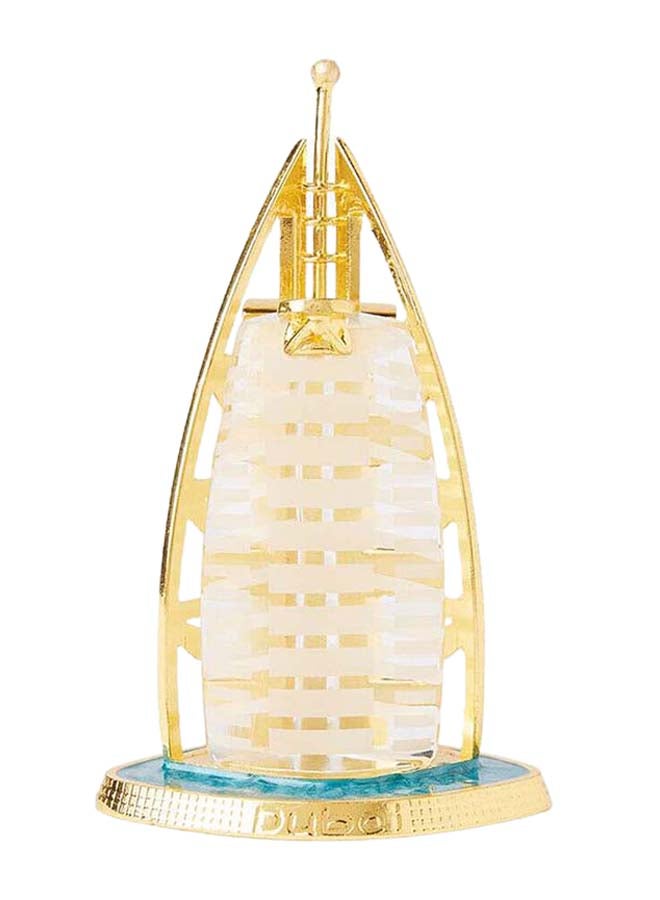Al Jaber Decorative Burj AL Arab Miniature Gold/White - Image 1