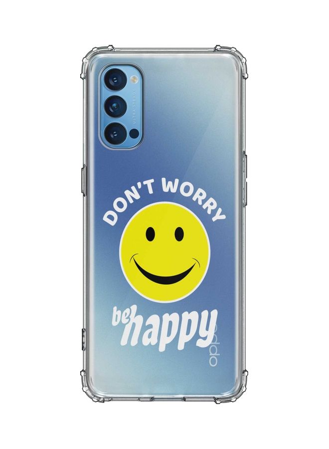 Stylizedd Protective Case Cover for Oppo Reno4 Clear