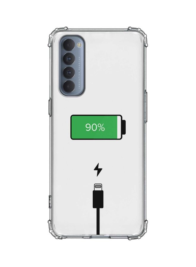 Battery Charging Protective Case Cover For Oppo Reno4 Pro 4G Multicolour