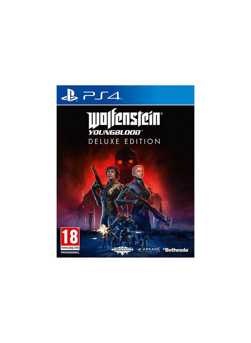 Sony Wolfenstein Youngblood Deluxe Edition For PS4 - Adventure - PS4/PS5