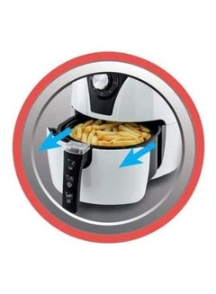 BLACK+DECKER Air Fryer With Rapid Air Convection Technology 3.5 L 1500 W AF220-B5-White Black / White  - Image 5