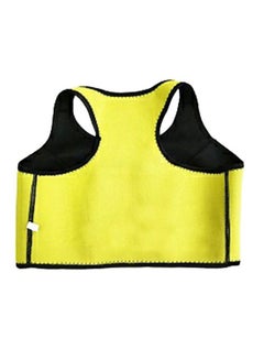 Cyber Neotex Sports Bra Yellow/Black  - Image 2
