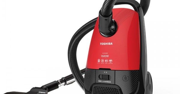 Toshiba Vacuum Cleaner 4.5Liter , 1600Watts 4.5 L 1600 W VCEA1600SE Red-Black - Image 2