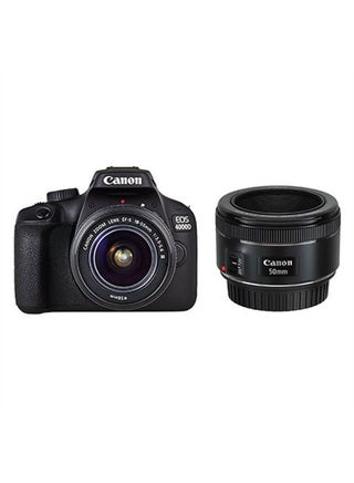 EOS 4000D 18-55 III + 50mm STM Lens Bundle Kit Black - v1619991754/N44098537A_1