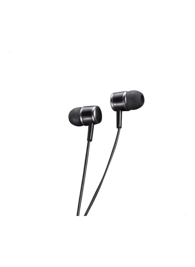 WK Design  Wired Earphones with Microphone Black 
