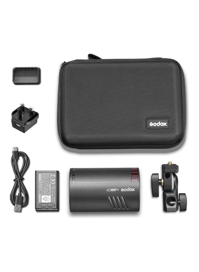 Godox AD100Pro Pocket Studio Portrait Flash Light - Image 2