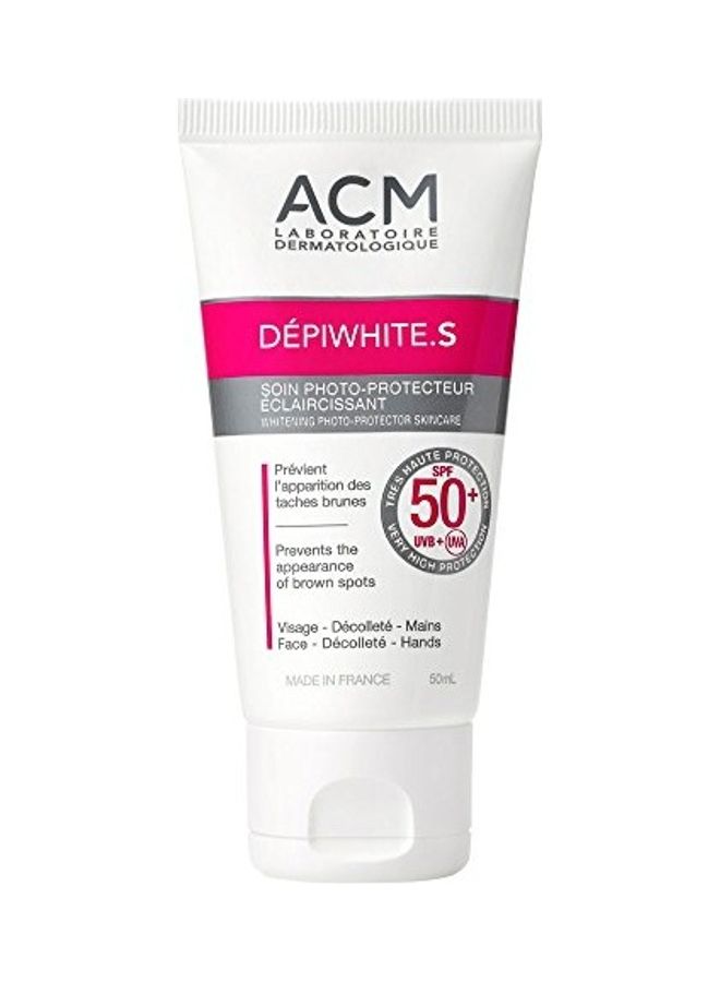 اكم لابرتوري ديرماتولوجيك كريم ديبي وايت لتفتيح البشرة والعناية بها بعامل الحماية من الشمس SPF 50 متعدد الألوان 50ملليلتر 