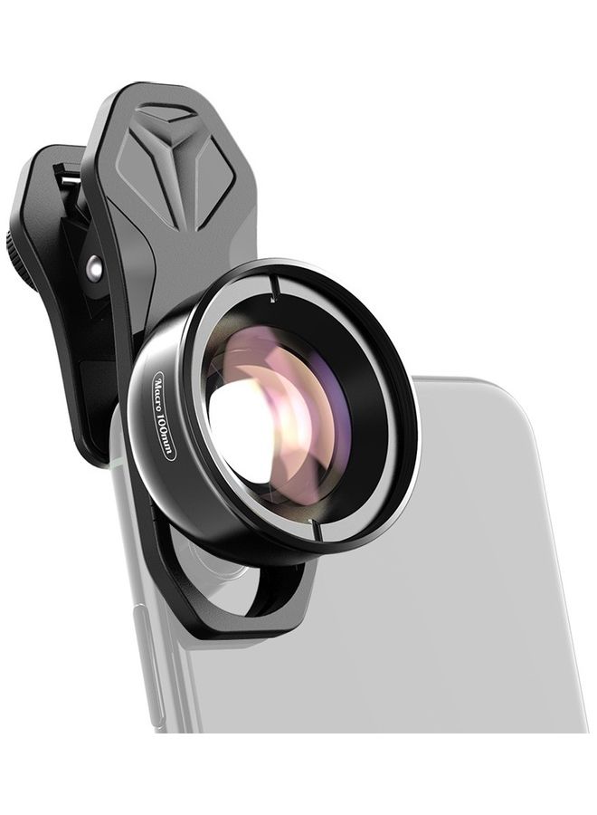 APEXEL Universal Smartphone Macro Phone Camera Lens Black  - Image 1