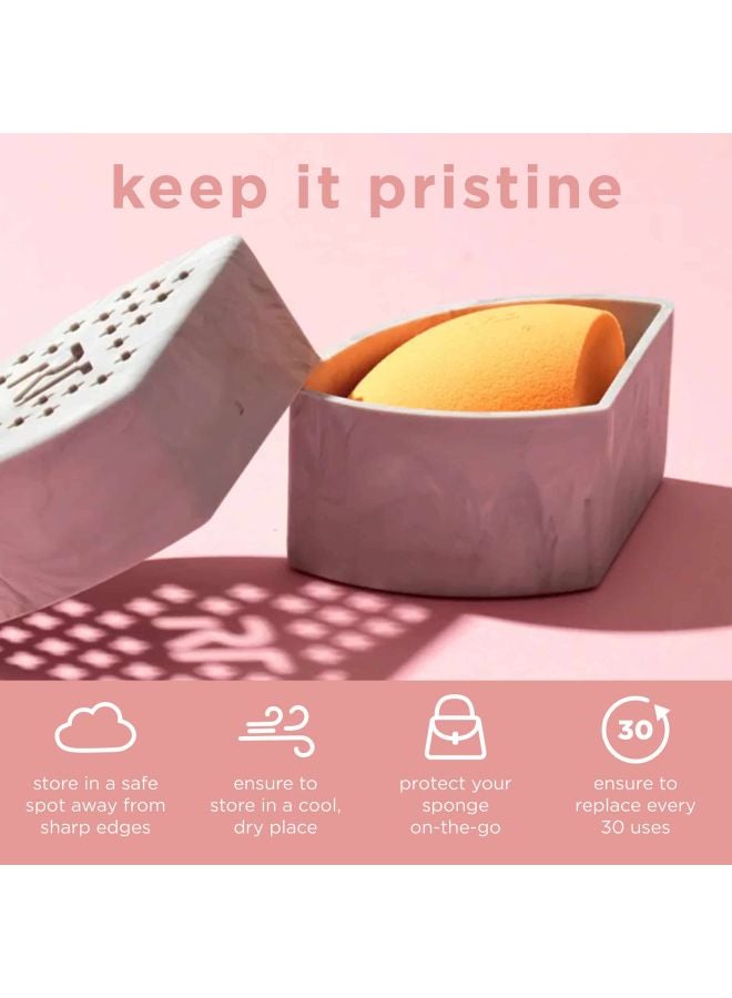 ريل تكنيكس إسفنجة للمكياج برتقالي - Image 4
