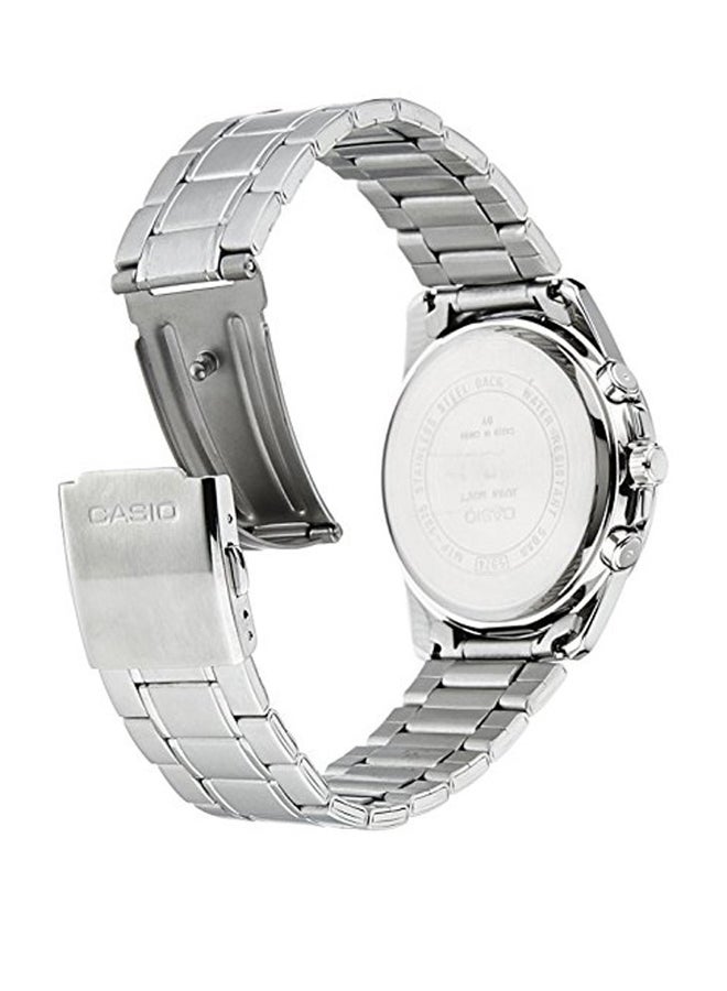 كاسيو ساعة ستانلس ستيل كوارتز رقمية MTP-1375D-7AVDF للرجال - Image 4
