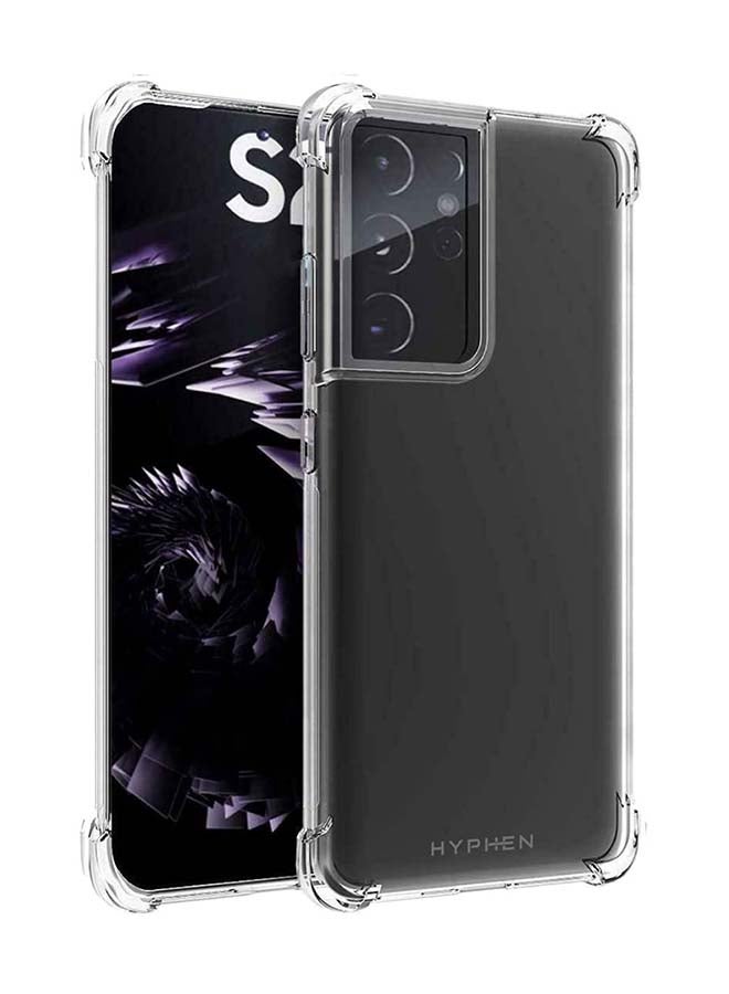 هايفن غطاء حماية واقٍ لهاتف سامسونج جالاكسي S21 ألترا شفاف - Image 1