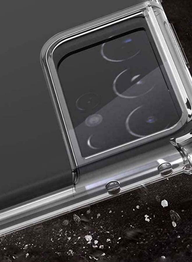 هايفن غطاء حماية واقٍ لهاتف سامسونج جالاكسي S21 ألترا شفاف - Image 3