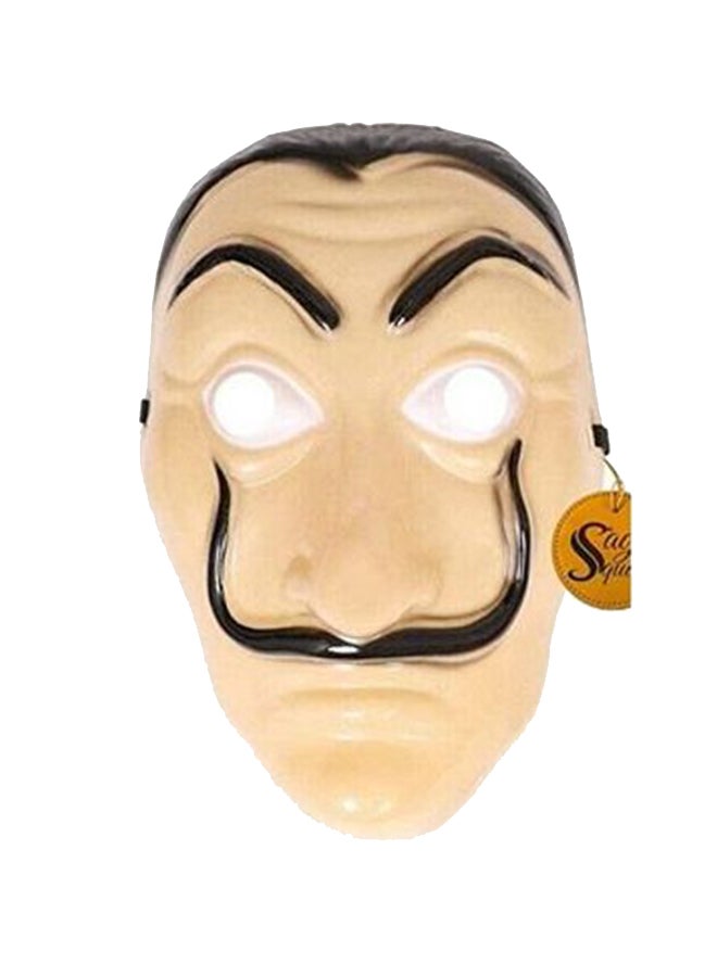 سايج سكوير قناع وجه موني هايست للحفلات التنكرية 7.68بوصة - Image 1