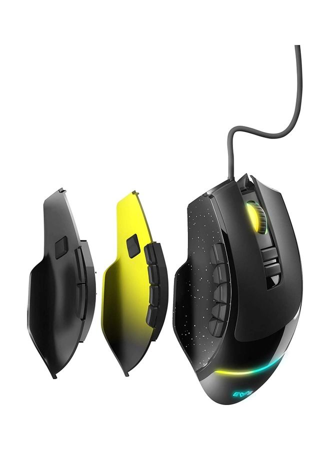 Energy Sistem Gaming Mouse ESG M5 Triforce (Mouse 10000 dpi, 8/10/15 Customizable Buttons, Adjustable Weight, RGB Light) Black  - Image 2