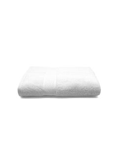 RISHAHOME Cotton Bath Towel White 70x140cm  - Image 1