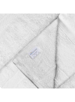 RISHAHOME Cotton Bath Towel White 70x140cm  - Image 4