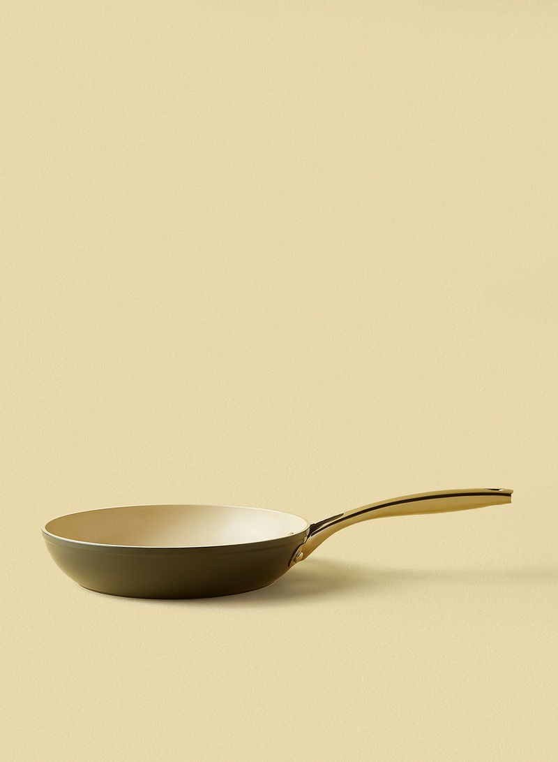 Noon East 2 Piece Frying Pan Set - Aluminum Pan - Non-Stick Surface - Ceramic Coating - PFOA Free - Frying Pan Black Black 2 Piece - Image 2