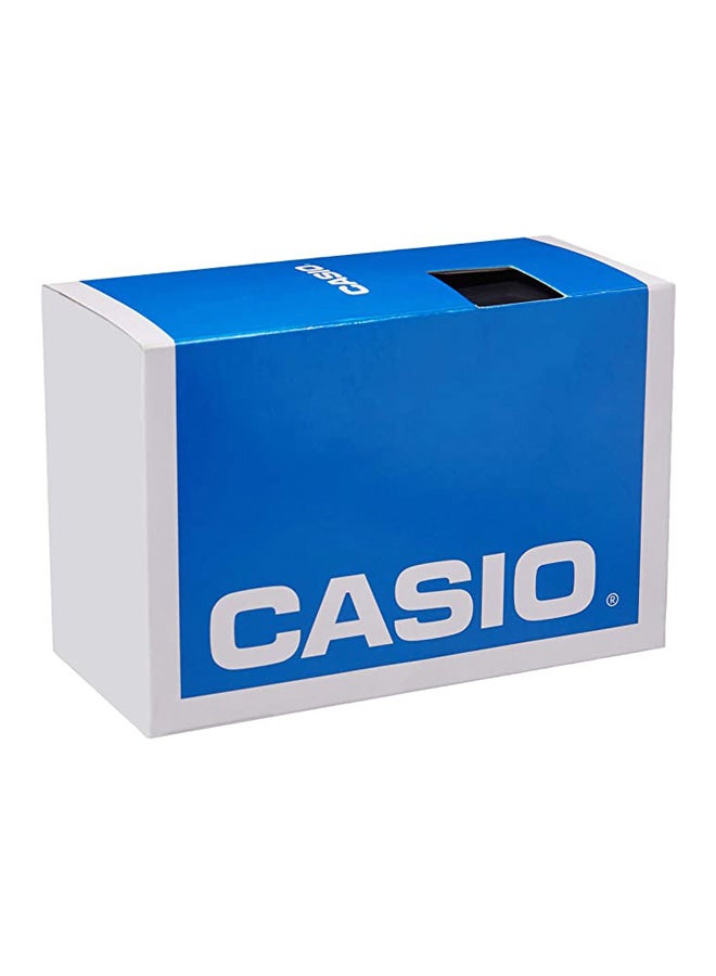 CASIO Men's Youth Digital,10-Year Battery Life , Dual time ,100 M WR ,Resin BAnd Resin Glass Watch - 52 mm - Black - Image 2