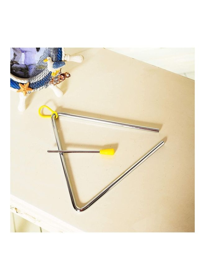 Mike Music Triangle Percussion Instrument With Striker - Image 4