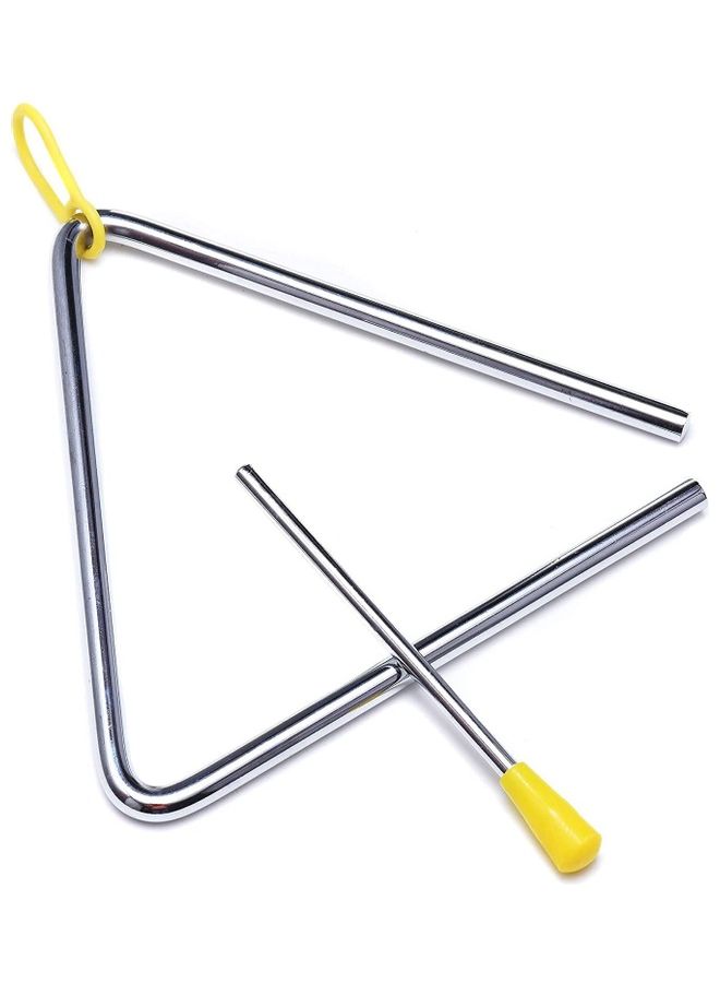 Mike Music Triangle Percussion Instrument With Striker - Image 1