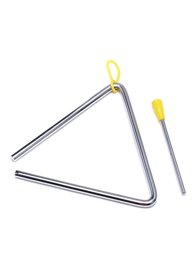 Mike Music Triangle Percussion Instrument With Striker - Image 2