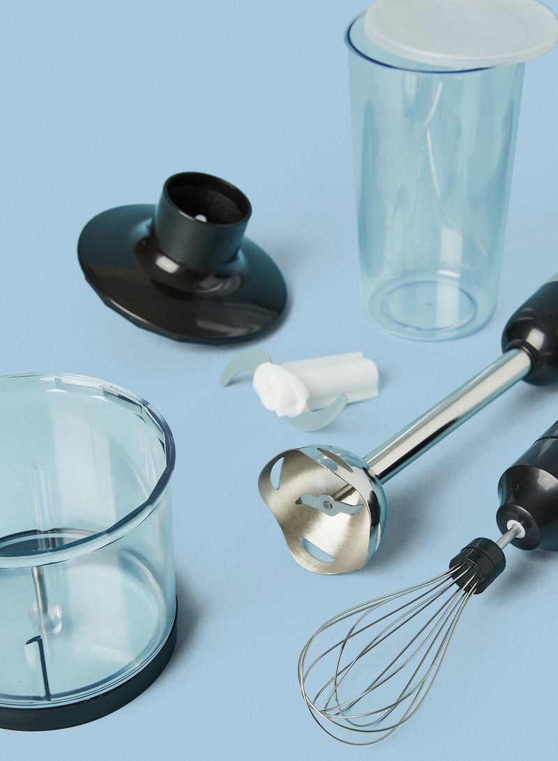 Noon East - Hand Blender And Mixer - 5 Piece 2 Speed 250 W- Working As Food Processor- Black J-1049-250 Black - Image 1