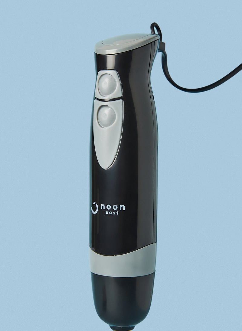Noon East - Hand Blender And Mixer - 5 Piece 2 Speed 250 W- Working As Food Processor- Black J-1049-250 Black - Image 1