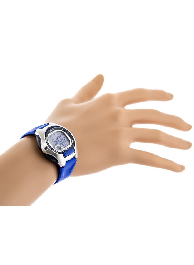 كاسيو ساعة يد رقمية مقاومة للماء طراز LW-200-2A -35 مم - أزرق للنساء - Image 5