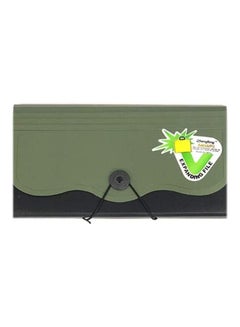 Generic Expanding Folder For Office And School Green  - Image 1