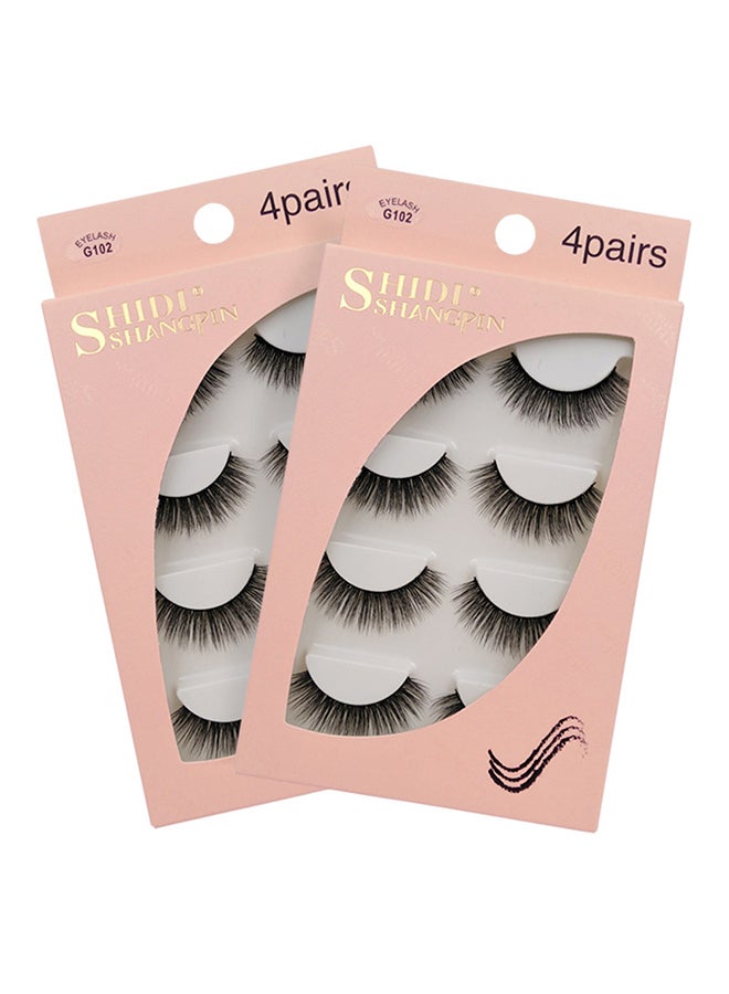 SHIDISHANGPIN - 4 Pair Of False Eyelashes 102 - Image 1