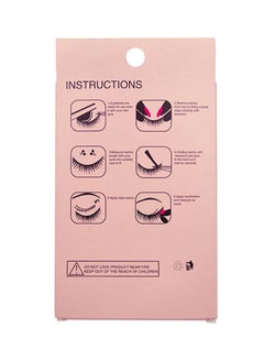 SHIDISHANGPIN 4 Pair Of False Eyelashes 102  - Image 4